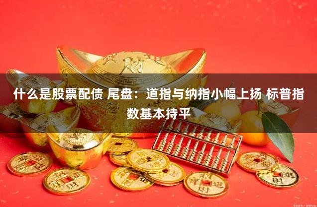 什么是股票配债 尾盘：道指与纳指小幅上扬 标普指数基本持平