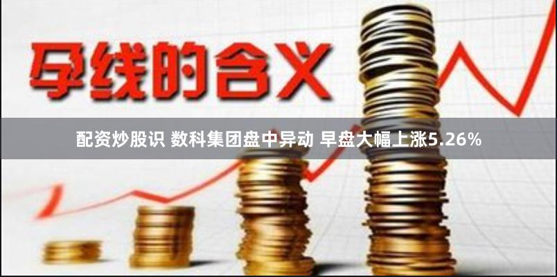 配资炒股识 数科集团盘中异动 早盘大幅上涨5.26%