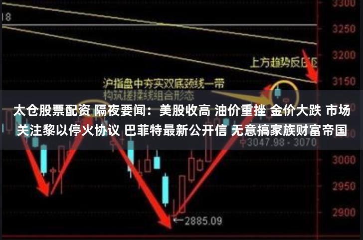 太仓股票配资 隔夜要闻：美股收高 油价重挫 金价大跌 市场关注黎以停火协议 巴菲特最新公开信 无意搞家族财富帝国